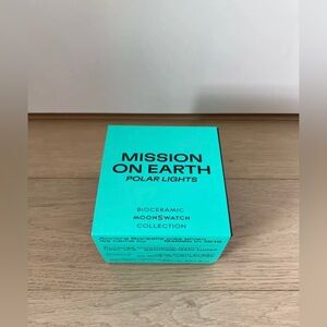 Swatch X Omega Moonswatch Mission On Earth Polar Lights - BRAND NEW
